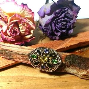 "UTC" Gemstone 925 gold